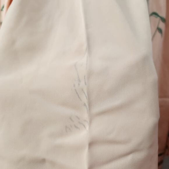 Maggie Sweet Vintage Floral Embroidered  Open Front Top M Retro 90s‎ 80s Y2K - Picture 9 of 11